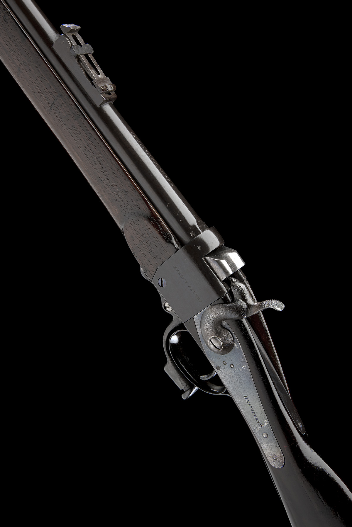 WESTLEY RICHARDS FOR ALEX'R. HENRY, EDINBURGH A .577-450 (M/H) FALLING-BLOCK RIFLE, MODEL '1871