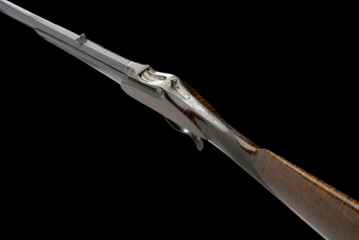 ADAMS & CO, LONDON A .360 No.5 (.380 L/R) SINGLE-SHOT ROOK & RABBIT RIFLE, MODEL 'MARTINI ZELLER', - Image 8 of 8