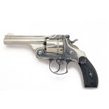 SMITH & WESSON, USA A GOOD .44 (RUSSIAN) SIX-SHOT REVOLVER, MODEL '44 DOUBLE-ACTION FRONTIER',