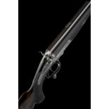 E. M. REILLY & CO. A SCARCE 10-BORE (2 7/8IN.) DOUBLE-BARRELLED ROTARY-UNDERLEVER HAMMER RIFLE,