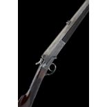 WATSON BROS., LONDON A .297 / .250 SINGLE-BARRELLED SIDELEVER HAMMER ROOK RIFLE, serial no. 14, with