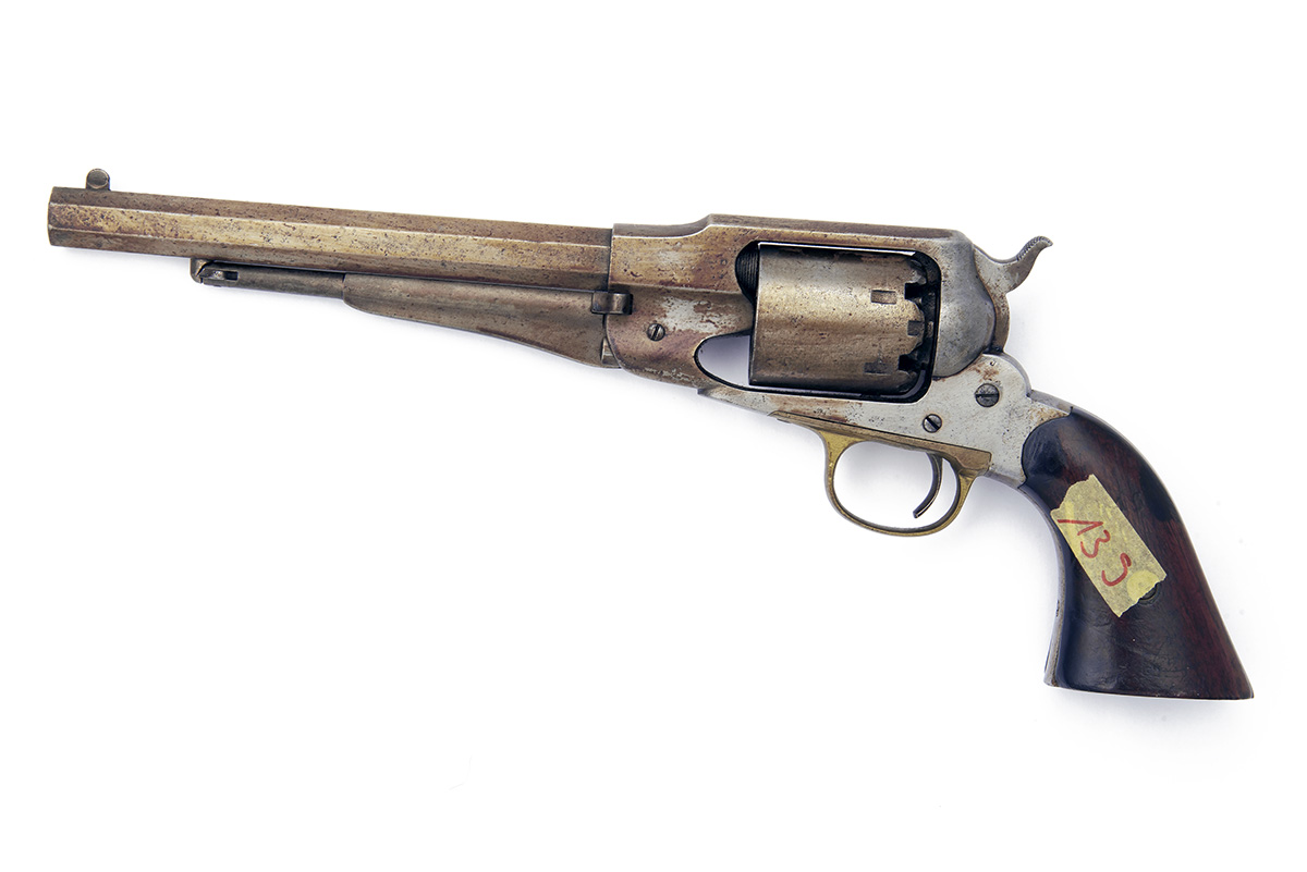 E. REMINGTON & SONS, USA A .44 PERCUSSION SINGLE-ACTION SERVICE-REVOLVER, MODEL '1858 NEW MODEL - Image 2 of 2