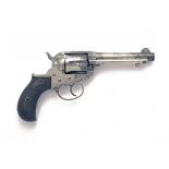 COLT, USA A .41 (COLT) DOUBLE-ACTION REVOLVER, MODEL '1877 THUNDERER', serial no. 105758, for