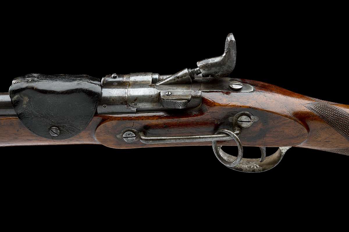 I. HOLLIS & SONS, LONDON A .577 (SNIDER) SINGLE-SHOT SPORTING-CARBINE, MODEL 'SNIDER PATENT', serial - Image 4 of 9