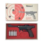 HAMMERLI, SWITZERLAND A SCARCE BOXED .177 REPEATING Co2-POWERED AIR-PISTOL, MODEL 'PRINZ', serial