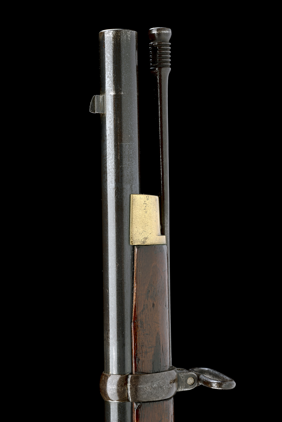 ENFIELD, ENGLAND A .577 (SNIDER) SERVICE-RIFLE, MODEL 'MKIII THREE-BAND', serial no. 6807, dated for - Image 8 of 10