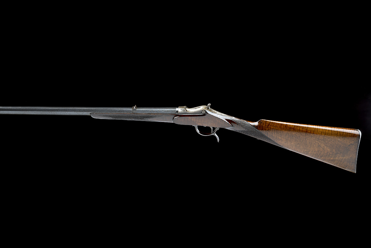 ADAMS & CO, LONDON A .360 No.5 (.380 L/R) SINGLE-SHOT ROOK & RABBIT RIFLE, MODEL 'MARTINI ZELLER', - Image 2 of 8