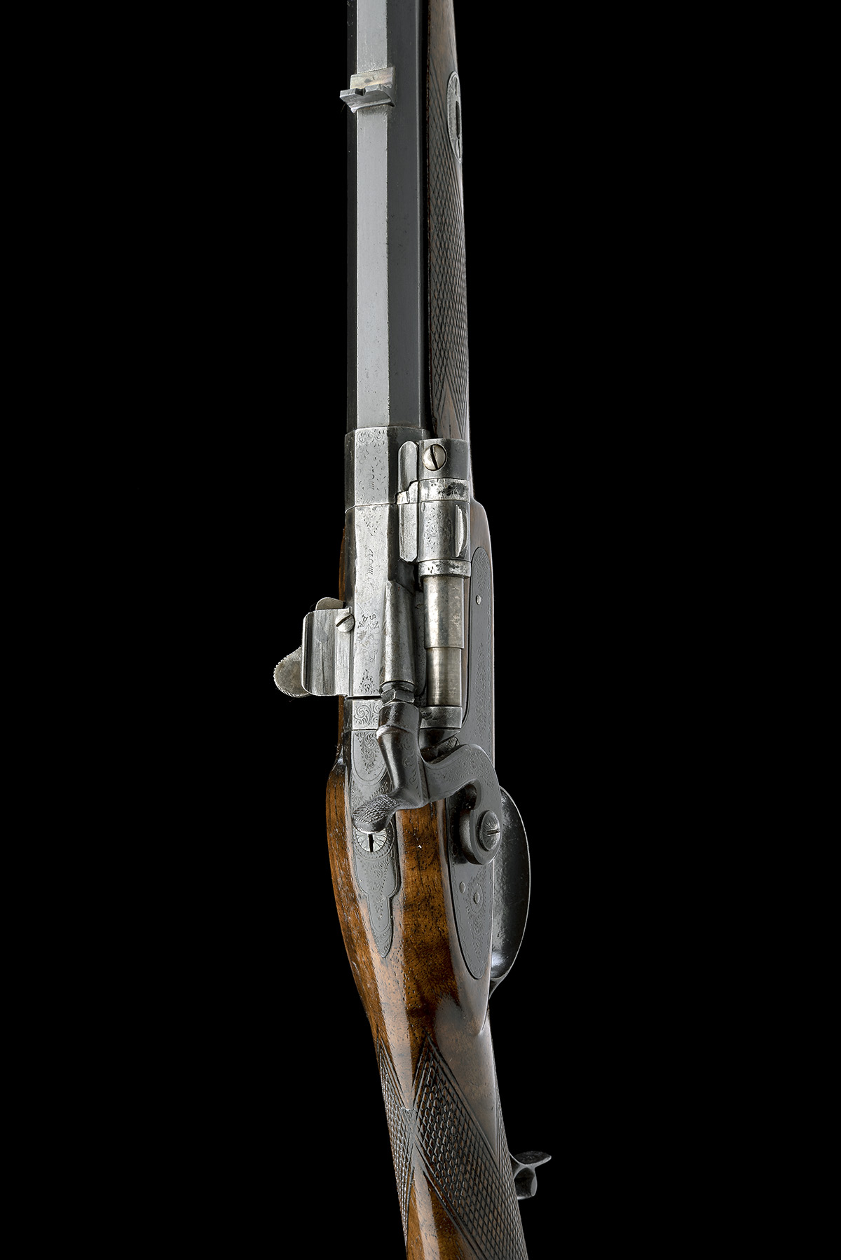 A .360 No.5 (.380 LONG) SINGLE-SHOT ROOK & RABBIT RIFLE, UNSIGNED, MODEL 'SNIDER'S PATENT', no - Image 4 of 9