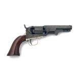 COLT, USA A .31 PERCUSSION SINGLE-ACTION REVOLVER, MODEL 'COLT'S 1849 POCKET', serial no. 183643,