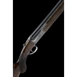 BOXALL & EDMISTON A 12-BORE SINGLE-TRIGGER ROUND-BODY TRIGGERPLATE ACTION OVER AND UNDER EJECTOR,