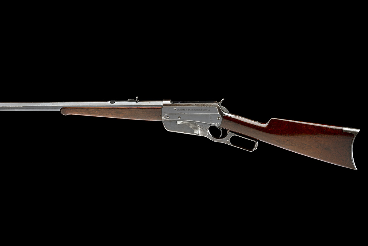 WINCHESTER REPEATING ARMS, USA A .40-72 (WIN) LEVER-ACTION SPORTING-RIFLE, MODEL '1895', serial - Image 2 of 8