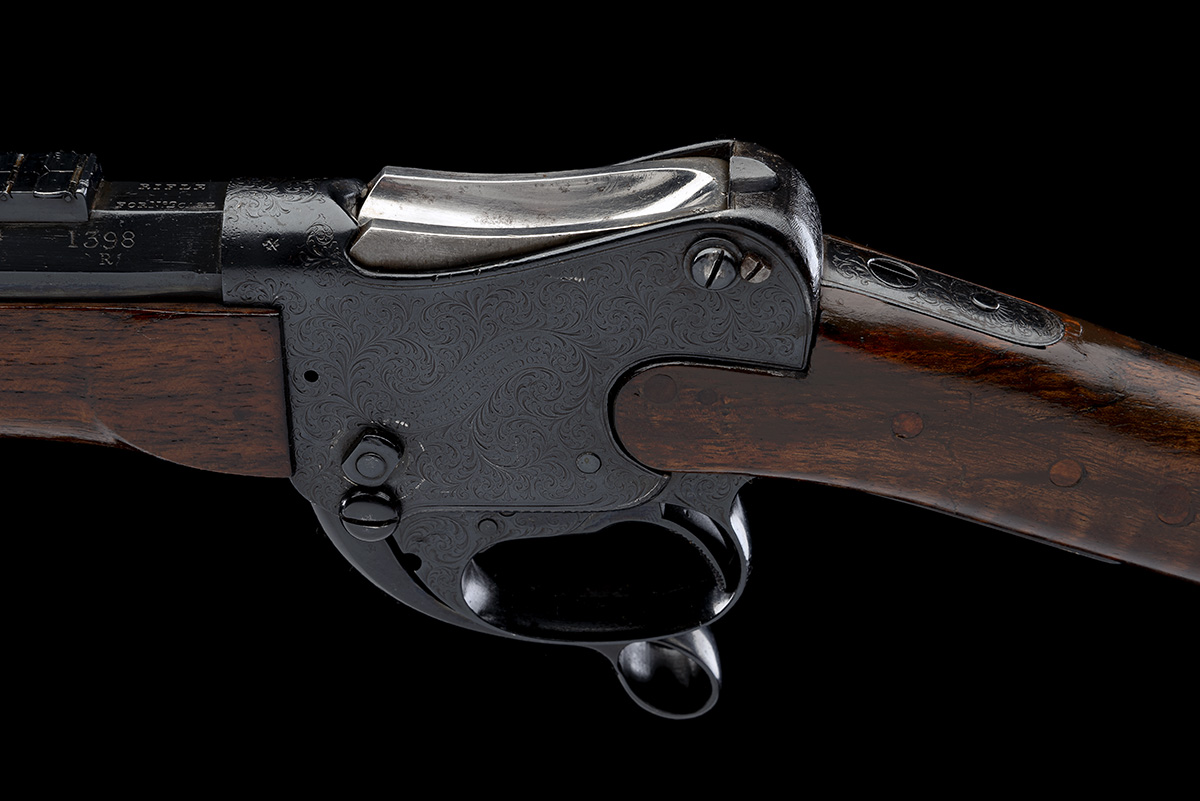 WESTLEY RICHARDS, LONDON A .450 (No2) SINGLE-SHOT SPORTING-RIFLE, MODEL '1871 IMPROVED MARTINI', - Image 8 of 9