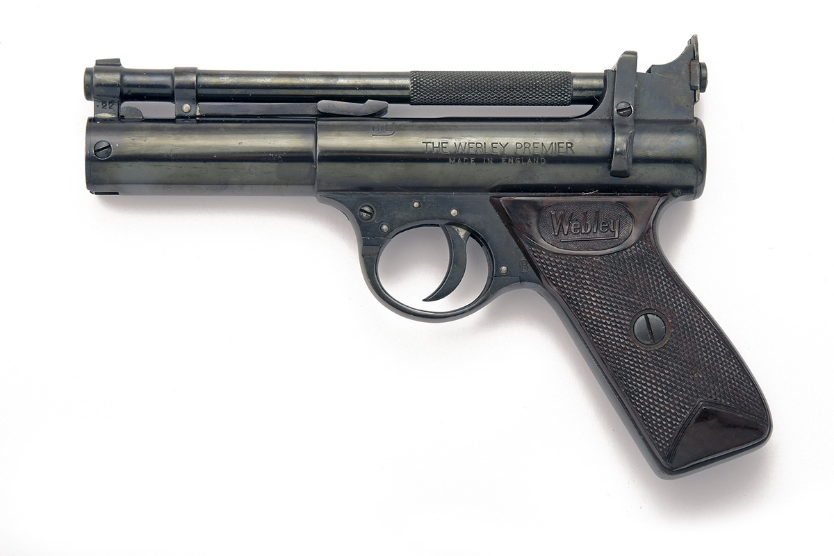 WEBLEY & SCOTT, BIRMINGHAM A .22 BARREL-COCKING AIR-PISTOL, MODEL 'PREMIER 'B SERIES'', batch no. - Image 2 of 2