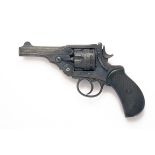 WEBLEY, BIRMINGHAM A .455 SIX-SHOT DOUBLE-ACTION REVOLVER, MODEL 'MKI', serial no. 13177, circa