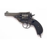 WEBLEY, BIRMINGHAM A .455 SIX-SHOT DOUBLE-ACTION REVOLVER, MODEL 'MKII', serial no. 63238, circa