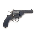 A .450 SIX-SHOT REVOLVER SIGNED 'PRYSE PATENT', MODEL 'THE BRITISH ARMY & NAVY REVOLVER', no visible