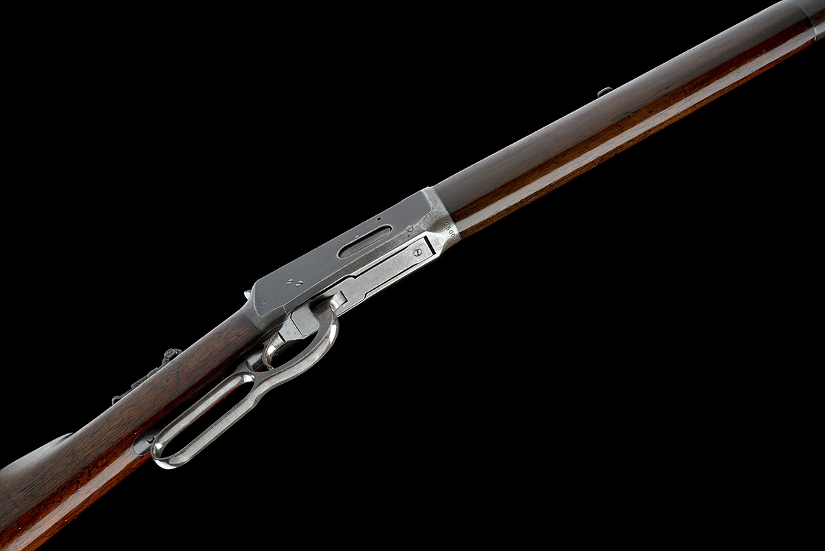 WINCHESTER REPEATING ARMS, USA A .32-40 (W&B) LEVER-ACTION REPEATING SPORTING RIFLE, MODEL '1894', - Image 3 of 8