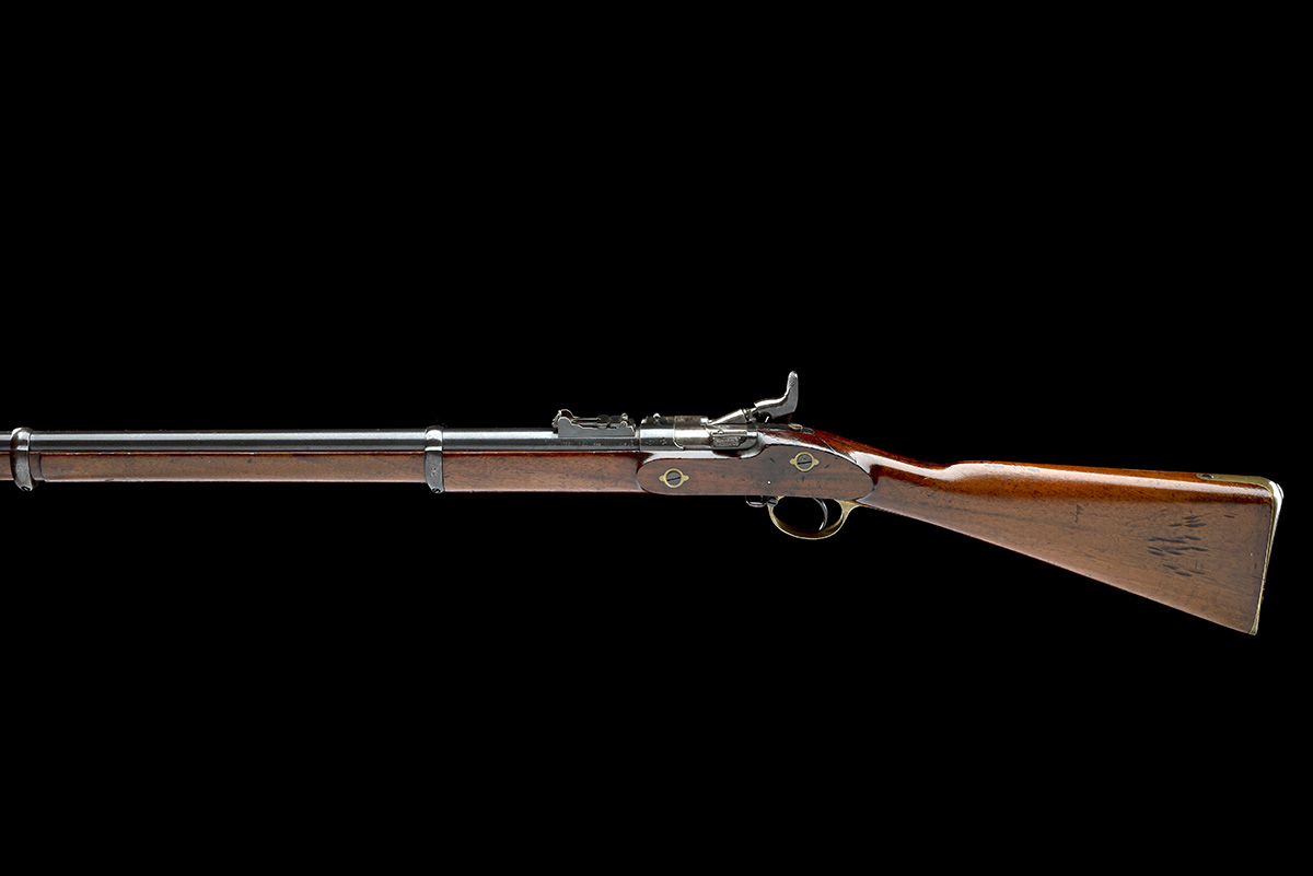 ENFIELD, ENGLAND A .577 (SNIDER) SERVICE-RIFLE, MODEL 'MKIII THREE-BAND', serial no. 6807, dated for - Image 2 of 10