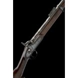 LEIGH, LONDON A .577 PERCUSSION SHORT-RIFLE, MODEL 'PATT. 1858 'BAR-ON-BAND', no visible serial