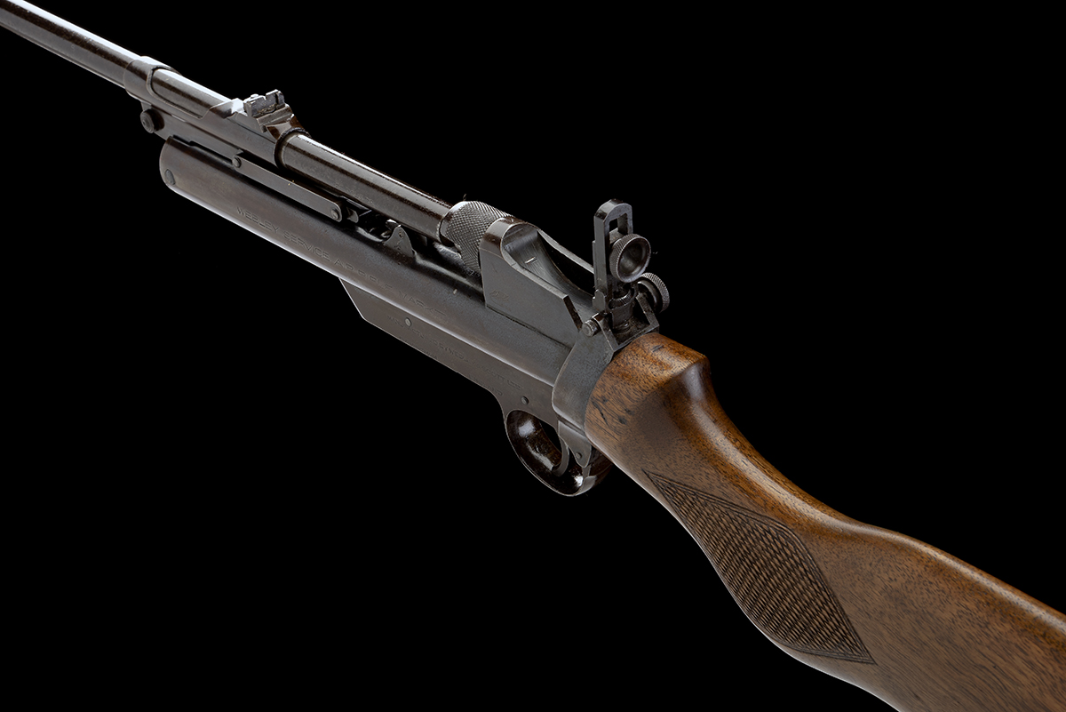 WEBLEY & SCOTT. BIRMINGHAM A CASED .177 & .22 BARREL-COCKING AIR-RIFLE, MODEL 'MKII SERVICE', serial - Image 5 of 5