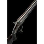 J. & W. TOLLEY AN 8-BORE DOUBLE-BARRELLED ROTARY-UNDERLEVER HAMMERGUN, serial no. 7603, circa