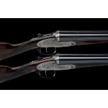 J. PURDEY & SONS A PAIR OF 12-BORE SELF-OPENING ROUNDED BAR SIDELOCK EJECTORS, serial no. 22141 / 2,