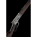 WINCHESTER REPEATING ARMS, USA A GOOD .40-65 (WIN) LEVER-ACTION REPEATING SPORTING RIFLE, MODEL '