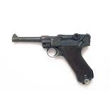 MAUSER, GERMANY A 9mm (PARA) SEMI-AUTOMATIC PISTOL, MODEL 'P08 LUGER', serial no. 9047, dated for