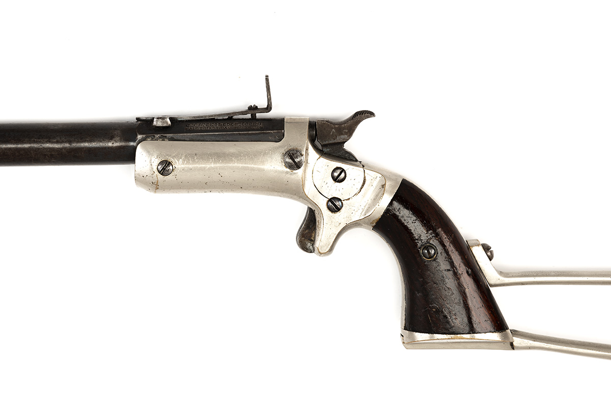 J. STEVENS, USA A .32 (RIMFIRE) TAKE-DOWN SHORT POCKET-RIFLE, MODEL 'NEW MODEL POCKET-RIFLE', serial - Image 4 of 4