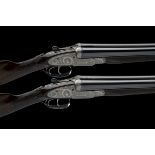 K.D. RADCLIFFE A PAIR OF 12-BORE SIDELOCK EJECTORS, serial no. 3425/6, for 1927, 28in. nitro