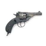 WEBLEY, BIRMINGHAM A .455 SIX-SHOT DOUBLE-ACTION REVOLVER, MODEL 'MKII', serial no. 44644, (V664)