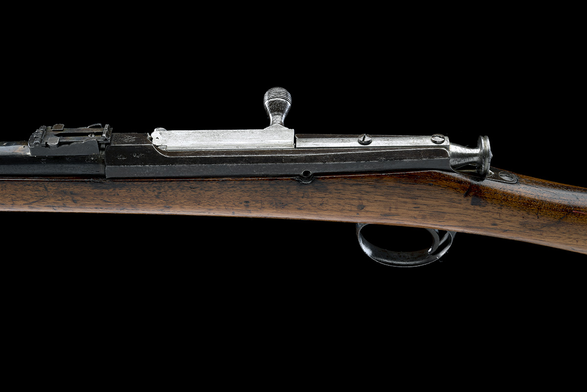 BERDAN, RUSSIA A SCARCE 10.66x57R (BERDAN) SINGLE-SHOT CARBINE, MODEL 'M70 BERDAN', no visible - Image 8 of 9