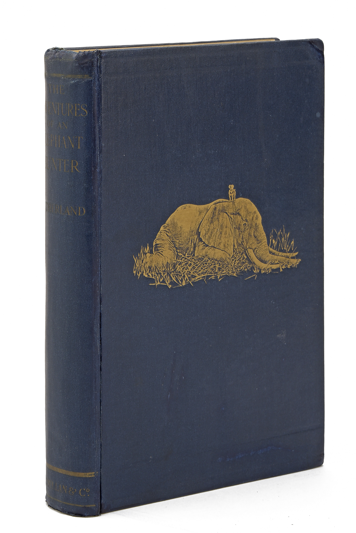 JAMES SUTHERLAND (1872-1932) 'THE ADVENTURES OF AN ELEPHANT HUNTER', MacMillan and Co., Limited