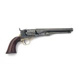 COLT, USA A .36 PERCUSSION SINGLE-ACTION REVOLVER, MODEL 'COLT'S 1862 POLICE', serial no. 40063, for