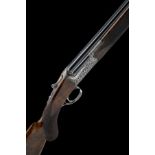 BOXALL & EDMISTON A 12-BORE SINGLE-TRIGGER ROUND-BODY TRIGGERPLATE ACTION OVER AND UNDER EJECTOR,