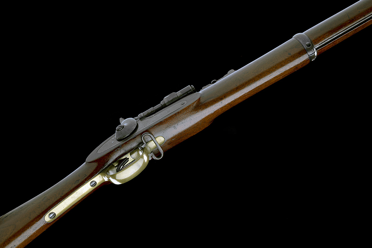 ENFIELD, ENGLAND A .577 (SNIDER) SERVICE-RIFLE, MODEL 'MKIII THREE-BAND', serial no. 6807, dated for - Image 3 of 10