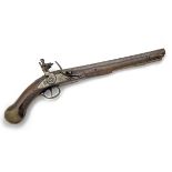 JORDAN, LONDON A RARE .550 FLINTLOCK PISTOL, MODEL '1756 PATTERN SEA-SERVICE', no visible serial