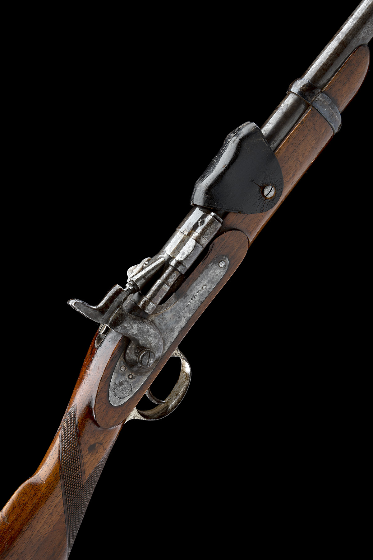 I. HOLLIS & SONS, LONDON A .577 (SNIDER) SINGLE-SHOT SPORTING-CARBINE, MODEL 'SNIDER PATENT', serial