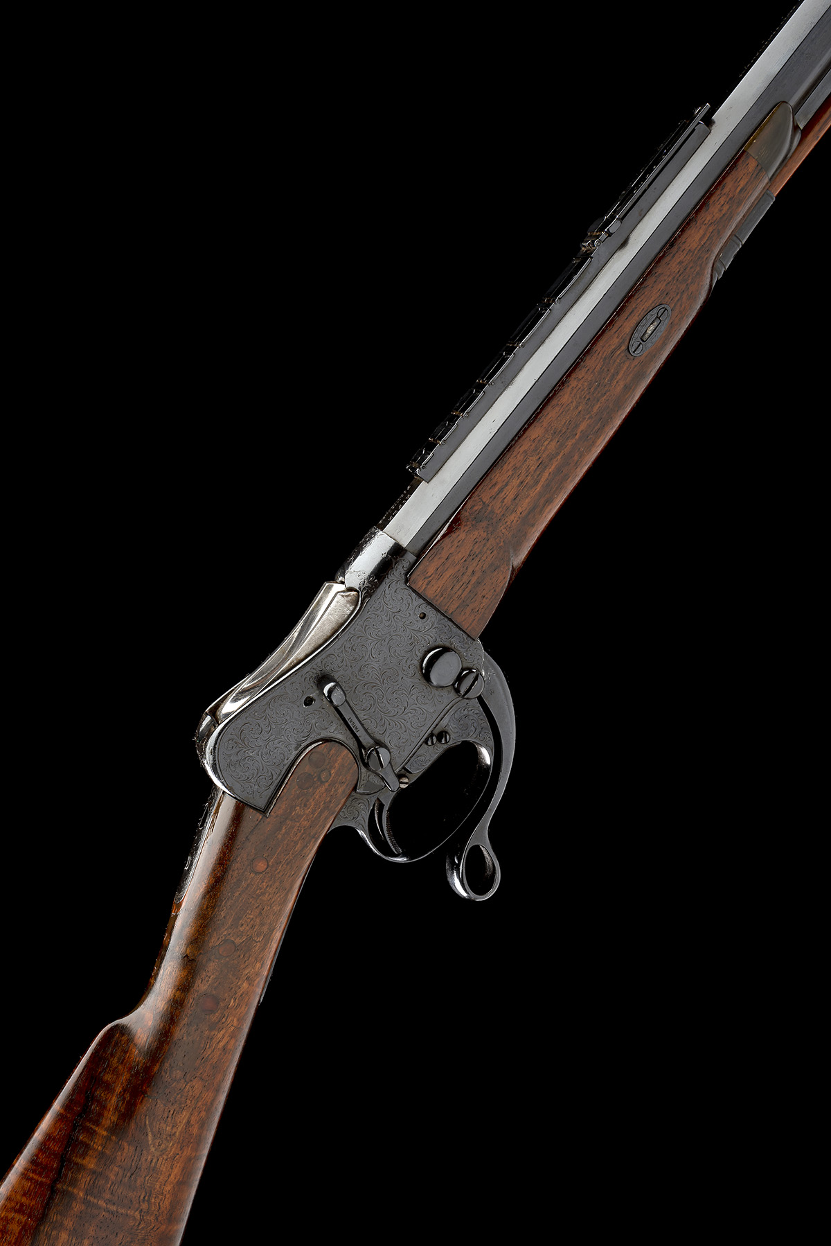 WESTLEY RICHARDS, LONDON A .450 (No2) SINGLE-SHOT SPORTING-RIFLE, MODEL '1871 IMPROVED MARTINI',