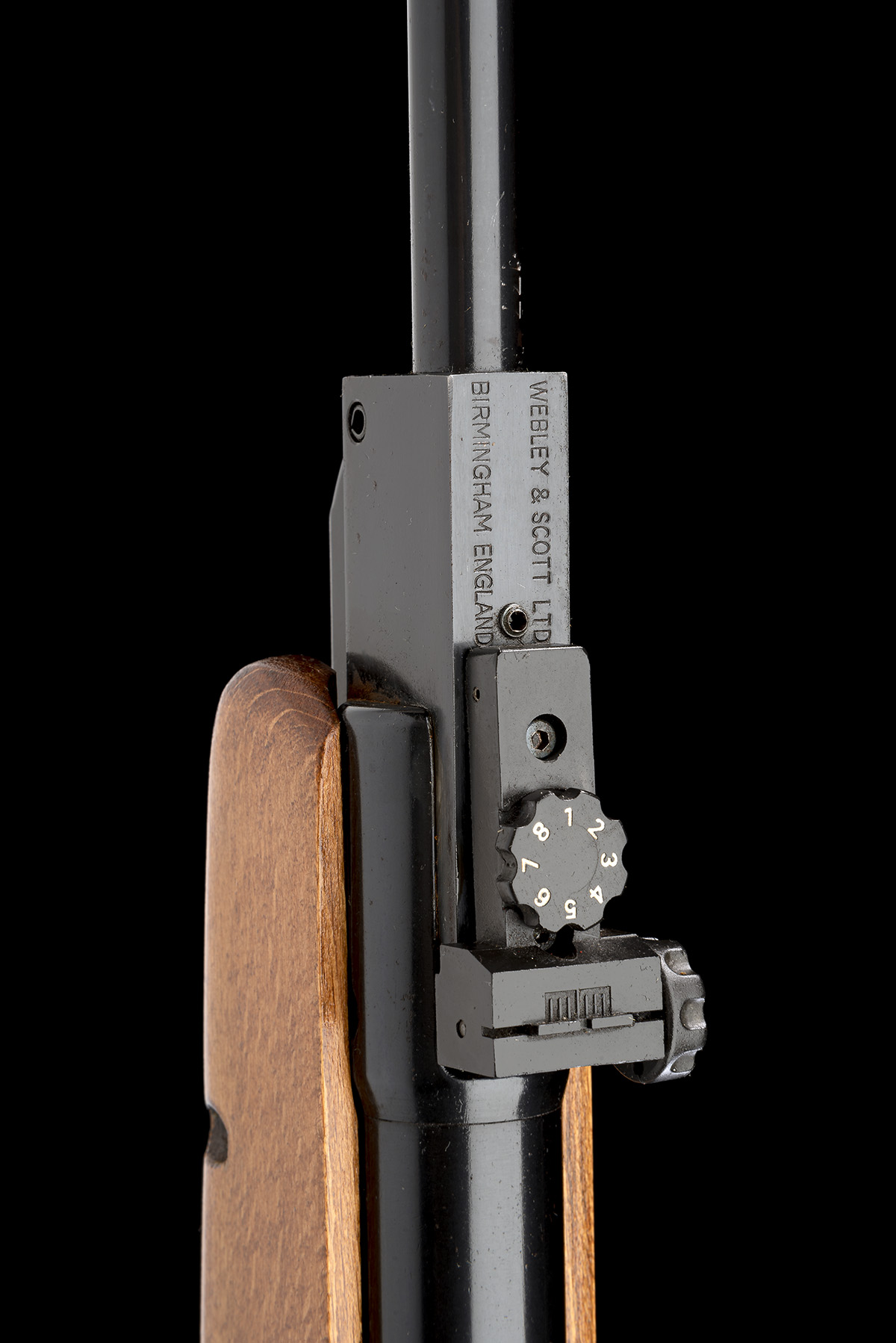 WEBLEY & SCOTT, BIRMINGHAM A BOXED .177 & .22 BREAK-BARREL AIR-RIFLE, MODEL 'HAWK MKII', serial - Image 11 of 11