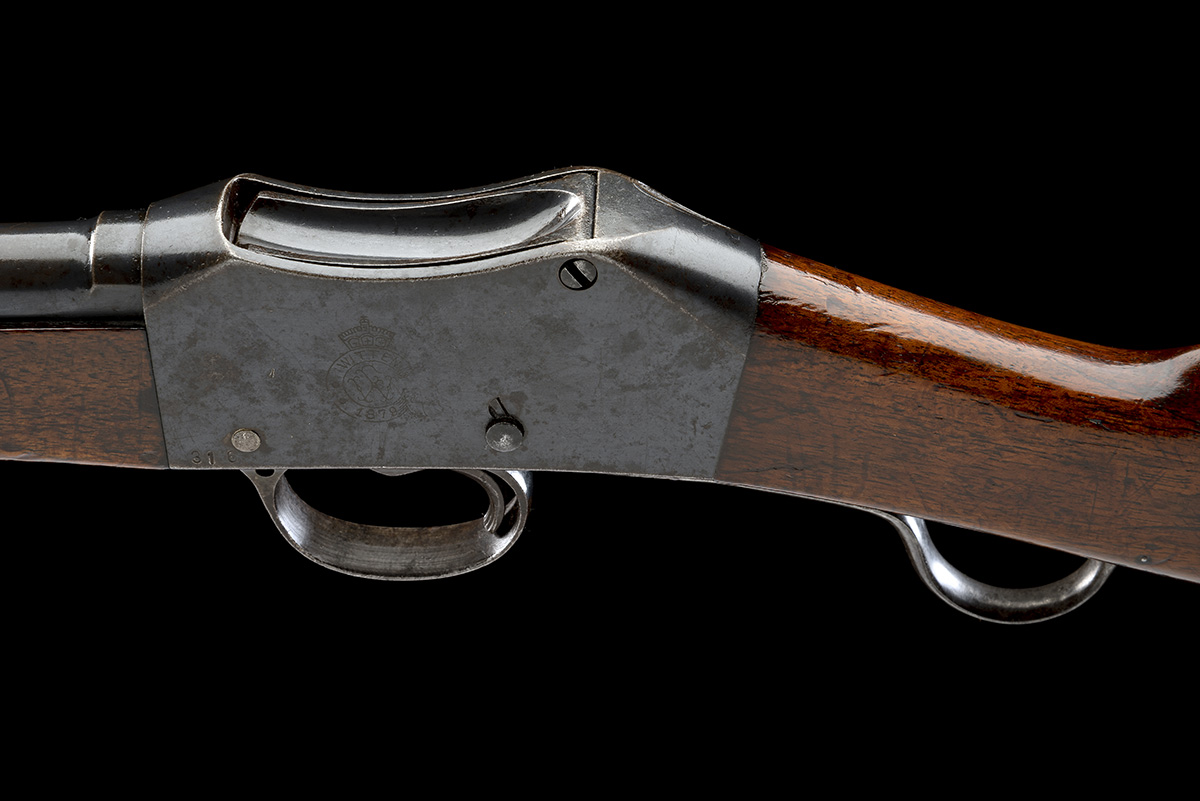 A .577-450 (M/H) SINGLE-SHOT CAVALRY-CARBINE SIGNED WITTEN, MODEL 'MARTINI-HENRY CONTRACT CARBINE, - Image 4 of 9