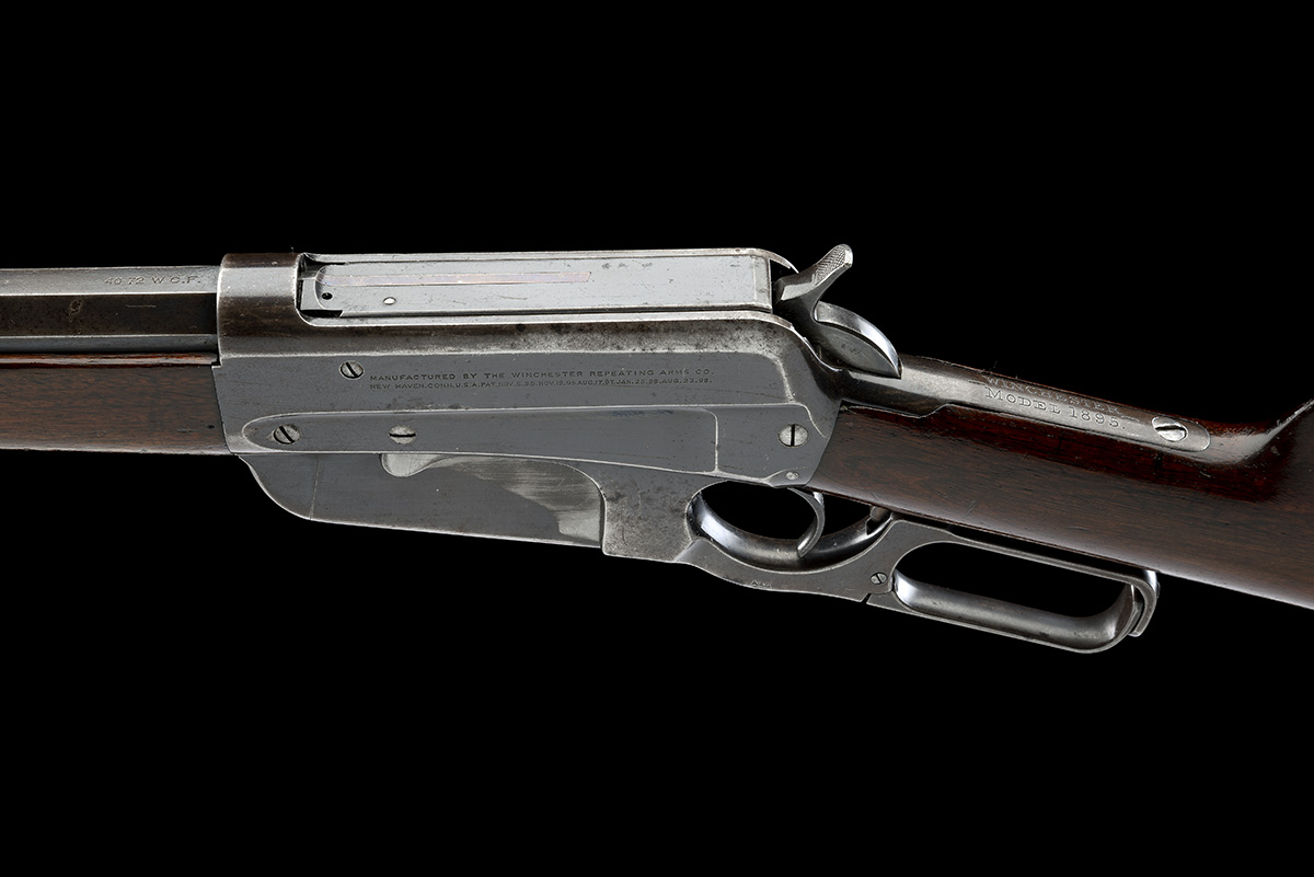 WINCHESTER REPEATING ARMS, USA A .40-72 (WIN) LEVER-ACTION SPORTING-RIFLE, MODEL '1895', serial - Image 4 of 8