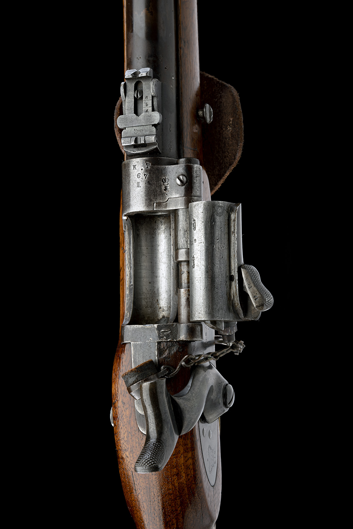 B.S.A. & M. Co., ENGLAND A .577 (SNIDER) SINGLE-SHOT SERVICE-CARBINE, MODEL 'SNIDER CAVALRY - Image 7 of 9