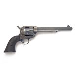 COLT, USA A .38-40 (WIN) SINGLE-ACTION REVOLVER, MODEL 'COLT ARMY', serial no. 230806, for 1902,