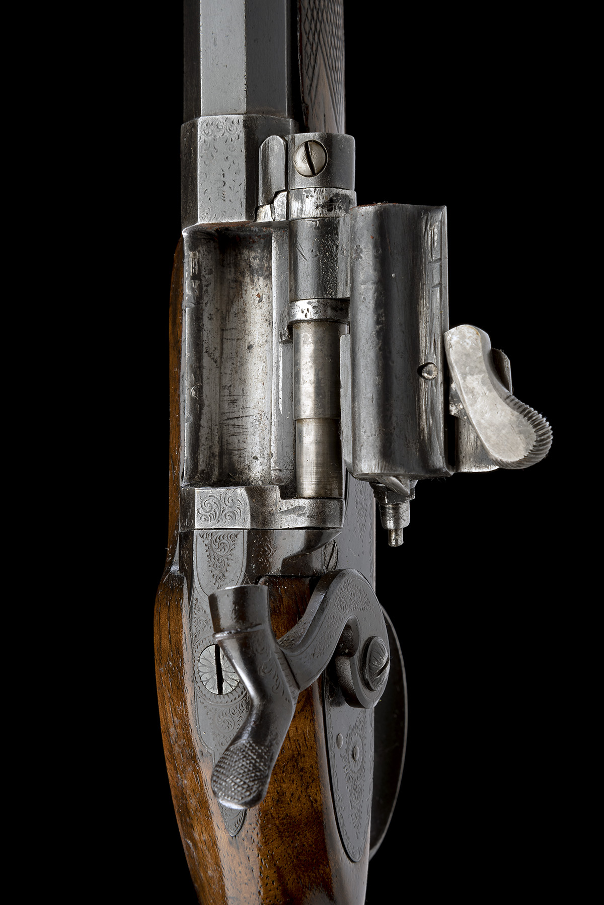 A .360 No.5 (.380 LONG) SINGLE-SHOT ROOK & RABBIT RIFLE, UNSIGNED, MODEL 'SNIDER'S PATENT', no - Image 5 of 9