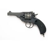 WEBLEY, BIRMINGHAM A .455 SIX-SHOT DOUBLE-ACTION REVOLVER, MODEL 'MKII', serial no. 62706, circa