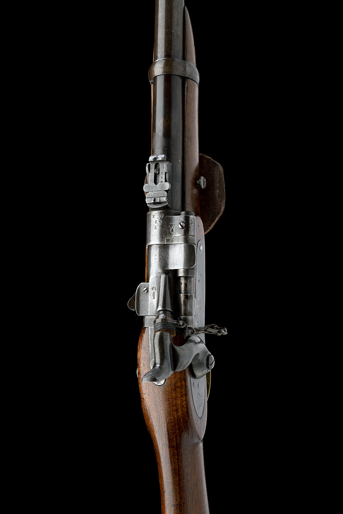 B.S.A. & M. Co., ENGLAND A .577 (SNIDER) SINGLE-SHOT SERVICE-CARBINE, MODEL 'SNIDER CAVALRY - Image 6 of 9