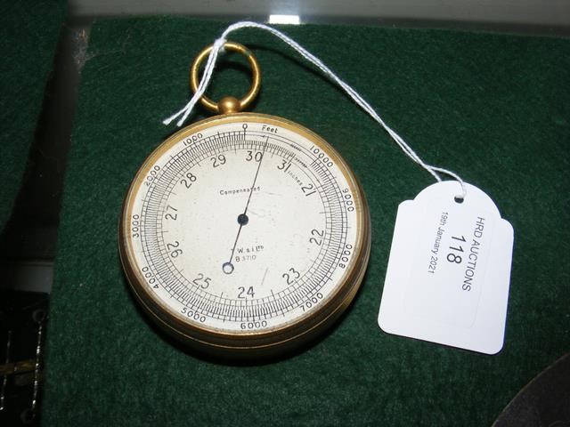 A compensated altimeter