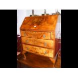 A walnut bureau