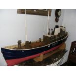 A large wooden model of the vessel Eegon's - 150cm